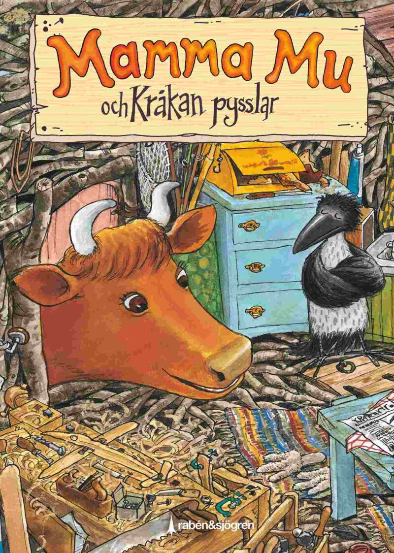 Mamma Mu och Kråkan pysslar Pysselbok : Innehåller