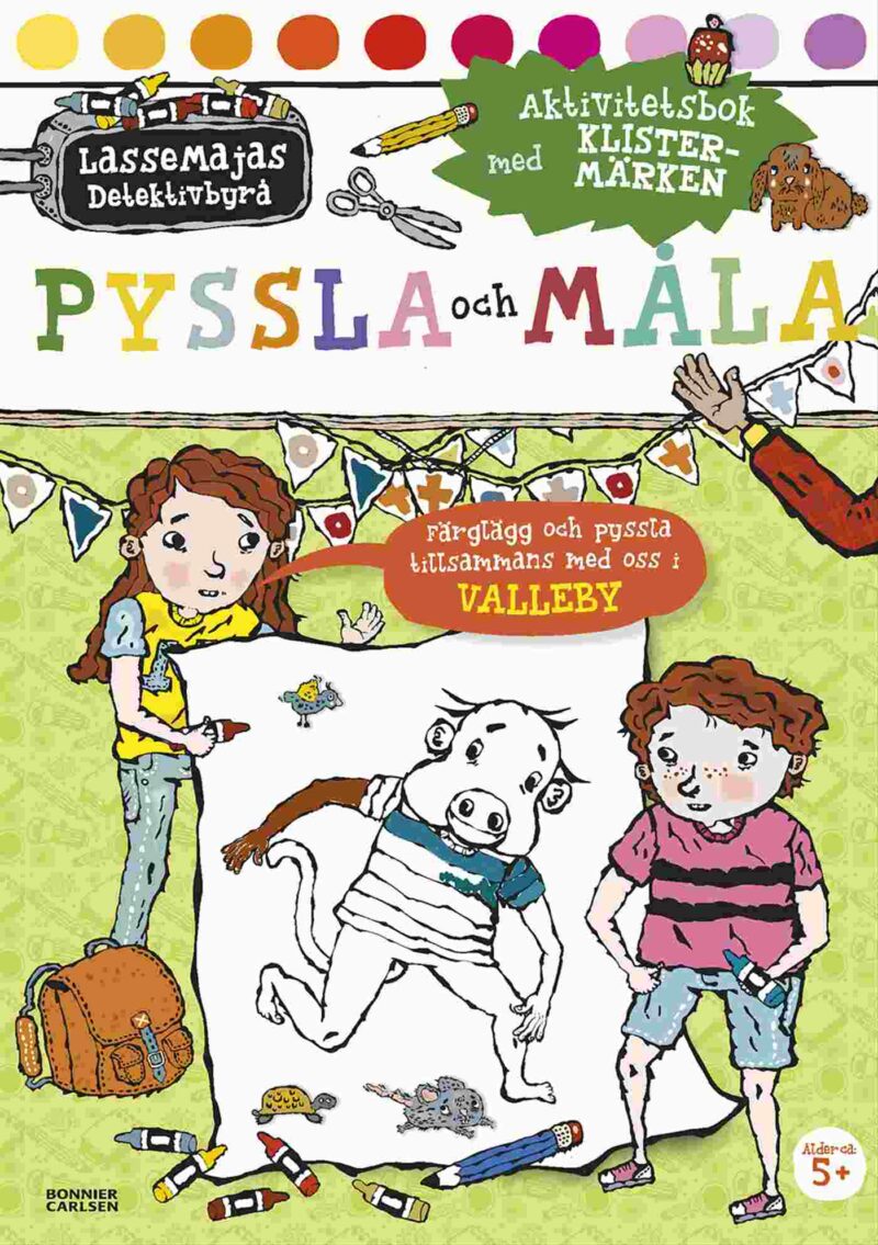 Pyssla och måla : aktivitetsbok med klistermärken