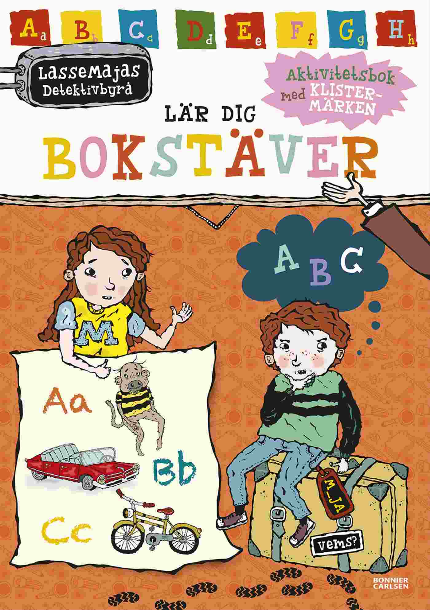 Lassemajas detektivbyrå lär dig bokstäver