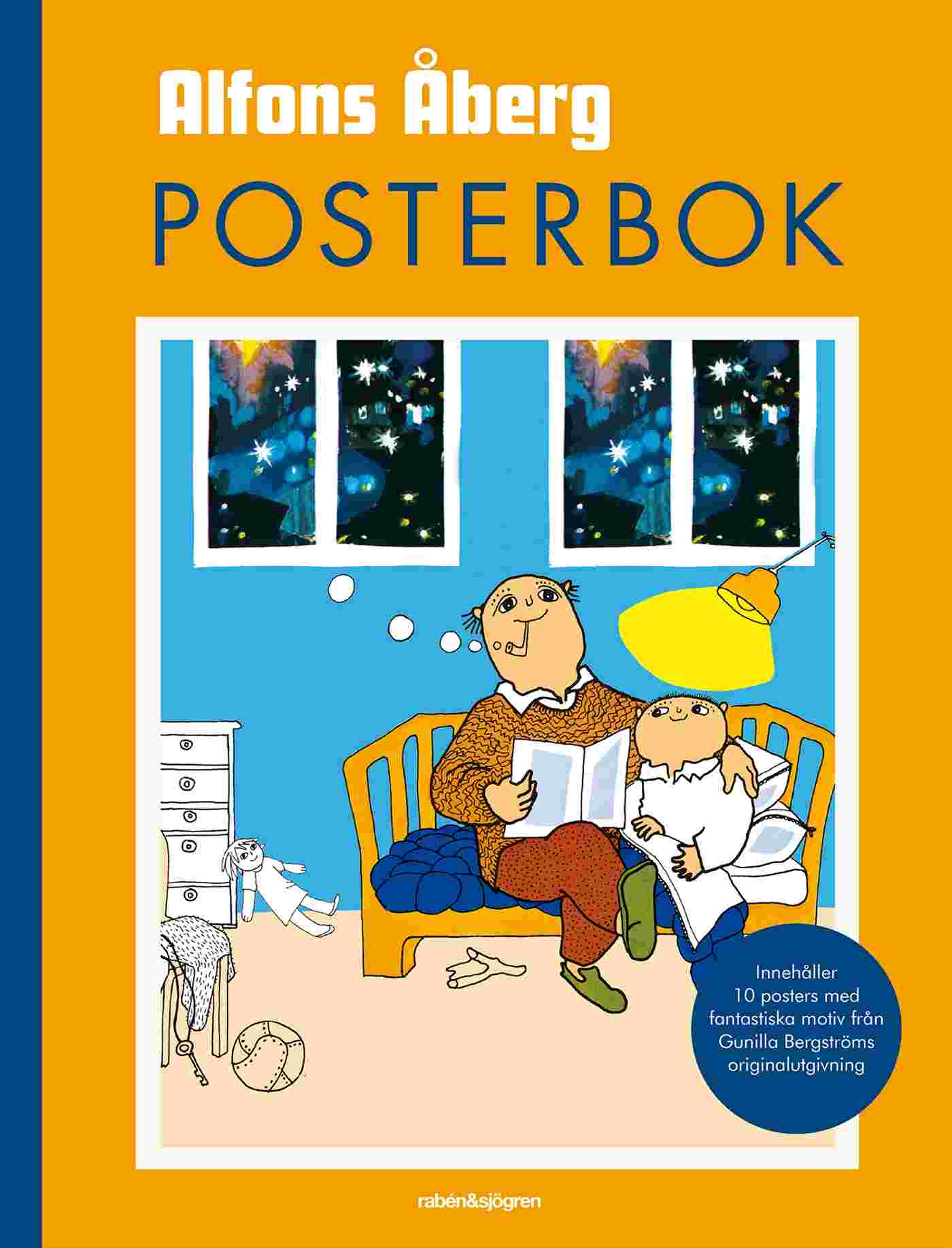 Posterbok: Alfons Åberg : 10 klassiska bilder att