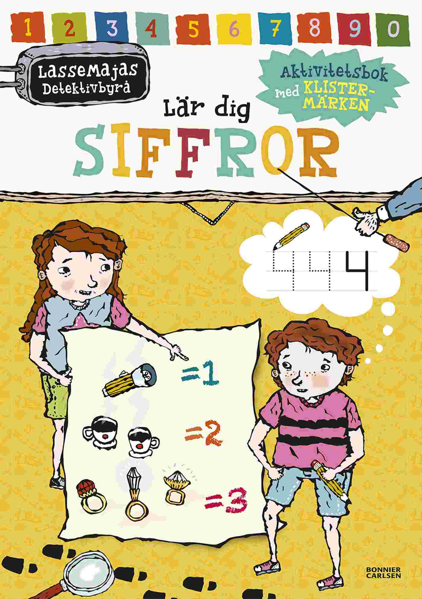 Lassemajas detektivbyrå lär dig siffror